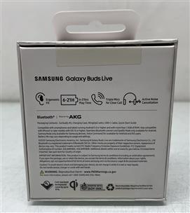 Sämsung Galaxy Buds Live Wireless Earbuds Noise Cancelling - Black  887276657097